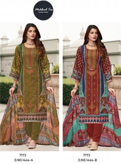 MEHBOOB TEX 1444 AB PURE COTTON PAKISTANI SUITS