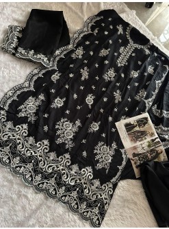 JOHRA TEX JT 150 BLACK PAKISTANI SUITS