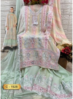 FEPIC ROSEMEEN C 1928 PARTYWEAR PAKISTANI SUITS