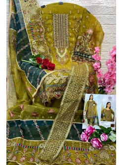 MUSHQ M 189 PAKISTANI SALWAR SUITS