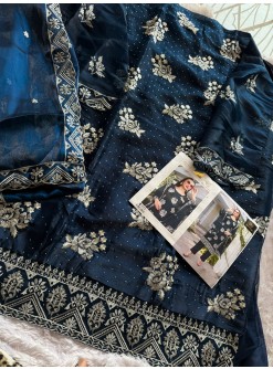 ZIAAZ DESIGNS 760 C BEST PAKISTANI SALWAR SUITS WHOLESALE