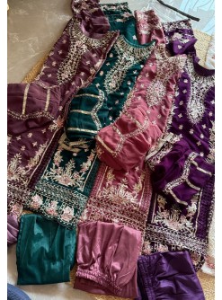 ZIAAZ DESIGNS 489 PAKISTANI DRESSES WHOLESALE SHOPPING