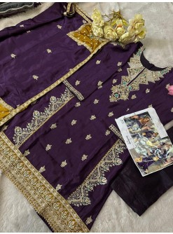 ZIAAZ DESIGNS 443 D PAKISTANI SUITS WHOLESALE SINGLE PIECE IN INDIA