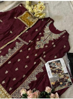 ZIAAZ DESIGNS 443 C PAKISTANI SUITS WHOLESALE SINGLE PIECE IN SURAT