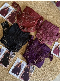 ZIAAZ DESIGNS 761 A CHINON HANDWORK PAKISTANI SUITS
