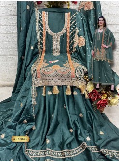 FEPIC ROSEMEEN C 1883 C CHINON EMBROIDERED SALWAR SUITS