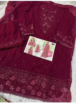 ZIAAZ DESIGNS 632 D BEST PAKISTANI SALWAR SUITS