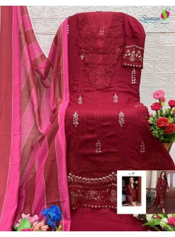 SANIYA TRENDZ 7120 B WHOLESALE BUY PAKISTANI SALWAR SUITS