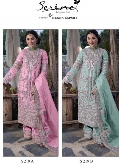 SERINE 219 A B HIT DESIGN PAKISTANI SALWAT SUITS