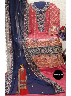 MEHMOOD TEX M 54 A PAKISTANI SALWAR SUITS ONLINE