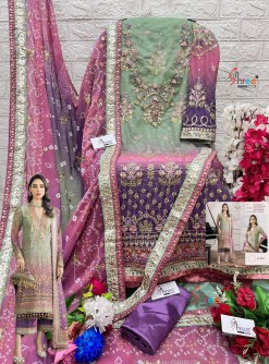 SHREE FABS K 5077 BEAUTIFUL SALWAR SUITS 