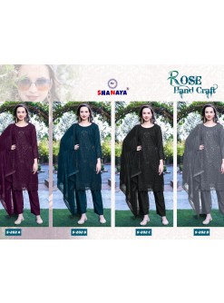 SHANAYA ROSE HAND CRAFT S 202 A B C D DEALER PAKISTANI SUITS BUY ONLINE