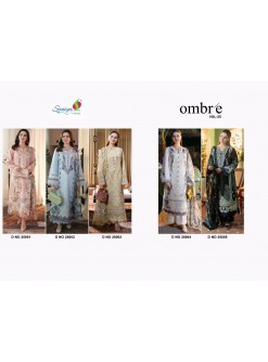 SANIYA TRENDZ 25001 25002 25003 25004 25005 OMBRE VOL 25 SINGLE PIECE PAKISTANI SUITS