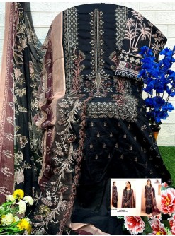 AASHA DESIGNER 1065 A CHEVRON SUMMER COLLECTION SALWAR SUITS DEALER