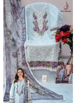 ALIF FASHION A 167 SALWAR SUITS DIGITAL PRINTED DUPTTA