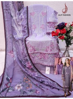 ALIF FASHION A 166 SALWAR SUITS WHOLESALE BUY SURAT