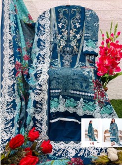 TAJ CREATIONS TAJ 581 COTTON SALWAR SUITS WHOLESALE