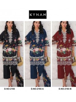 KYNAH 2193 ABC COTTON PAKISTANI SUITS BY SURAT 