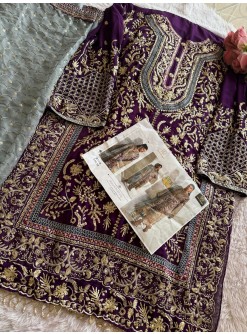 ZIAAZ DESIGNS 763 LATEST STYLISH PAKISTANI SUITS