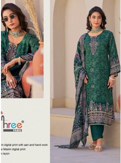 SHREE FABS KT 166 A PAKISTANI SUITS SINGLE PIECE