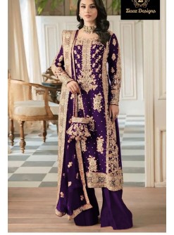 ZIAAZ DESIGNS 738 B WHOLESALE PAKISTANI SALWAR SUITS