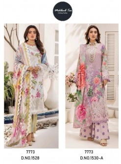 MEHMOOD TEX 1528 1530 COTTON PAKISTANI SUITS