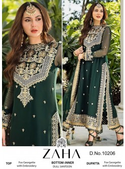 ZAHA 10206 PAKISTANI SUITS DEALER