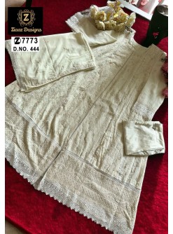 ZIAAZ DESIGNS 444 LATEST SEMI STICHED PAKISTANI SUITS
