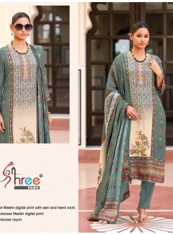 SHREE FABS KT 101 B PAKISTANI SUITS PURE VISCOSE