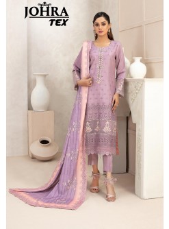 JOHRA TEX JT 162 PAKISTANI SUITS CAMBRIC COTTON