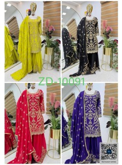 ZOYA DESIGNER ZD 10091 READYMADE PAKISTANI DRESSES WHOLESALE WITH PRICE