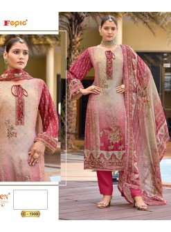 FEPIC ROSEMEEN C 1999 CRAPE PRINTED PAKISTANI SUITS IN SURAT