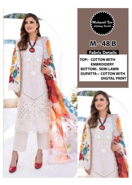 MEHMOOD TEX M 48 B LATEST DESIGN PAKISTANI SALWAR SUITS