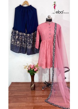EBA LIFESTYLE CLASSIC VOL 1 DESIGN PAKISTANI SUIT SINGAL HAVY EMBODERY WORK SUIT