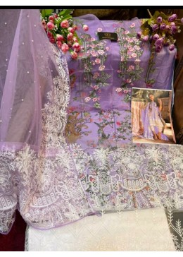 ZIAAZ DESIGNS SOBIA NAZIR VOL 3 LIGHT PURPPAL PAKISTANI SUITS WHOLSALE PRICE