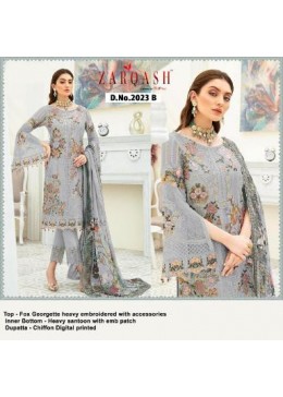 KHAYYARA ZARQAS D.NO 2023 B LETTEST PAKISTANI SUIT