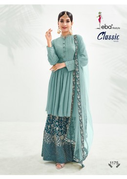 EBA LIFESTYLE CLASSIC HIT DESIGN 1181 PAKISTANI SUIT SINGAL PIECE COLLECTION