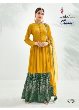 EBA LIFESTYLE CLASSIC HIT DESIGN 1179 PAKISTANI SUIT SINGAL PIECE COLLECTION