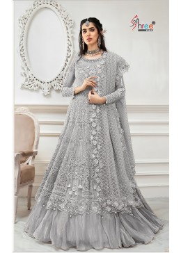 SHREE FAB D.NO S-108-B PAKISTANI SUIT WHOLSALER PRICE BRENDED SUIT