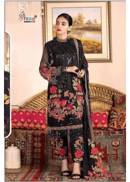 SHREE FAB S-107-B PAKISTANI SUITS IN SINGAL PIESE