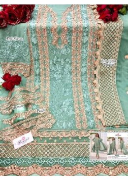 RAMSHA R-309 PAKISTANI SUITS SUPLLIER IN SURAT