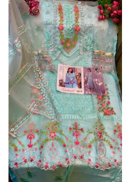 TAWAKKAL FAB GULAAL VOL 5 BLUE PAKISTANI SUITS