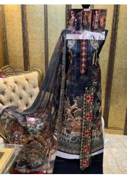 TAWAKKAL FAB 01 MAHIRA LUXURY LAWN COLLECTTION PAKISTANI CAMBRIC COTTON PRINT SUITS