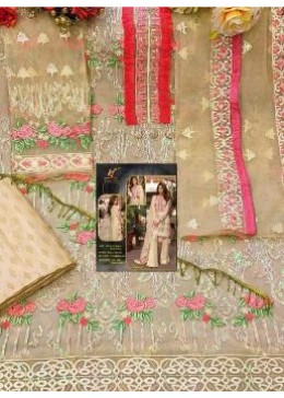 KAINAT FAB ATIF GULAAL BUTTERFLY NET BRIDAL PAKISTANI SUITS SUPPLIER IN SURAT