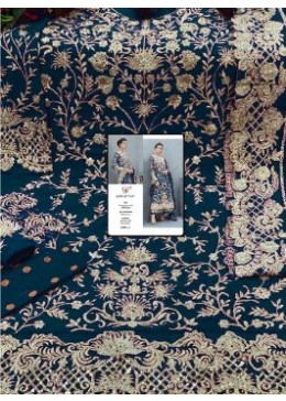 HOOR TEX 23005-G NAZMIN WITH EMBODERY SALWAAR KAMEEZ SINGAL PIESE AVAILABALE