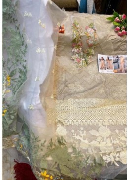 HOOR TEX SANA SAFINA PREIMIUM LAWN COLLECTTION 21005-C PAKISTANI SUITS SINGAIL PIESE AVAILABAL IN SURAT