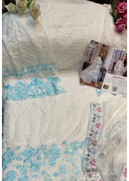 SHANAYA ROSE BRIDAL S-41-A PAKISTANI SUITS FOX GORGETTE AVAILABALE 