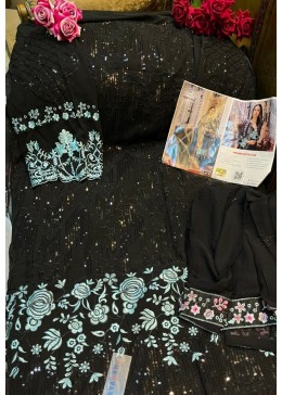 SHANAYA ROSE BRIDAL S-41-C PAKISTANI SUITS FOX GORGETTE AVAILABALE