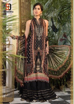 SHRADDHA DESIGNER 804 M-PRINT VOL 8 PRINTED PAKISTANI SUITS