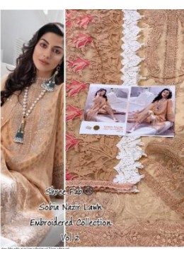 SHREE FAB SOBIA NAZIR LAWN COLLECTTION VOL-2 PAKISTANI SUIT WHOLSALER